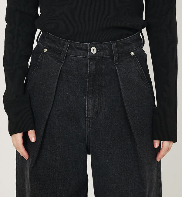 abahouse mavie「タックデニム」|デニム|