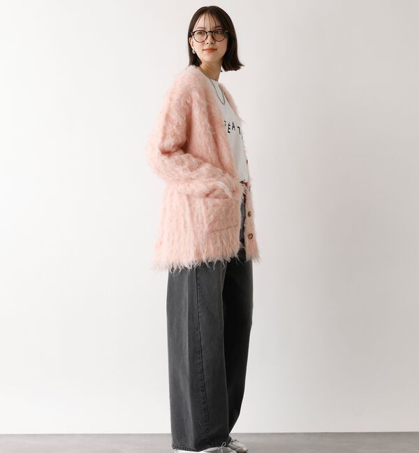 abahouse mavie「【GISELe 4月号掲載】ウォッシュドバレルジーンズ」|デニム|