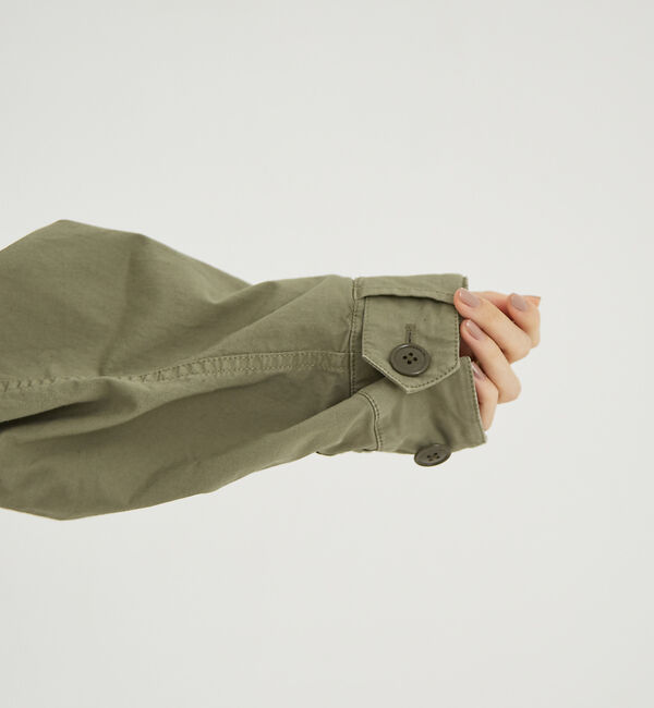 The Store by C' 「【COCUCA】製品染めミリタリーコート」|ミリタリー・モッズコート|