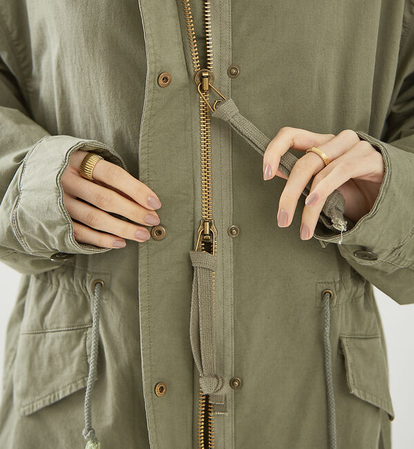 The Store by C' 「【COCUCA】製品染めミリタリーコート」|ミリタリー・モッズコート|