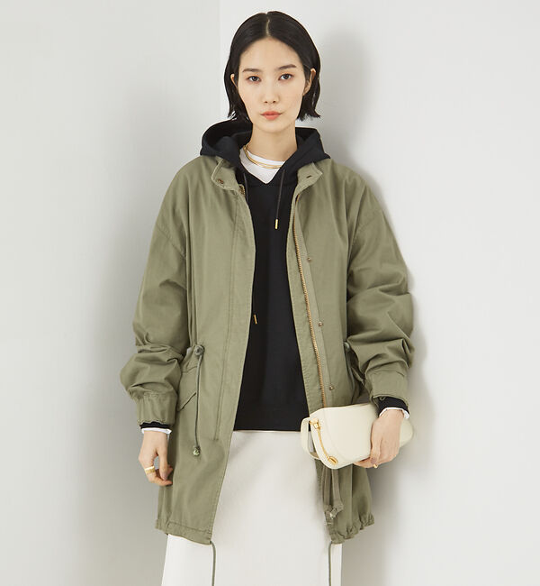 The Store by C' 「【COCUCA】製品染めミリタリーコート」|ミリタリー・モッズコート|
