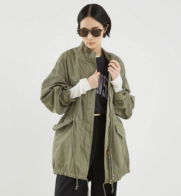 The Store by C' 「【COCUCA】製品染めミリタリーコート」|ミリタリー・モッズコート|