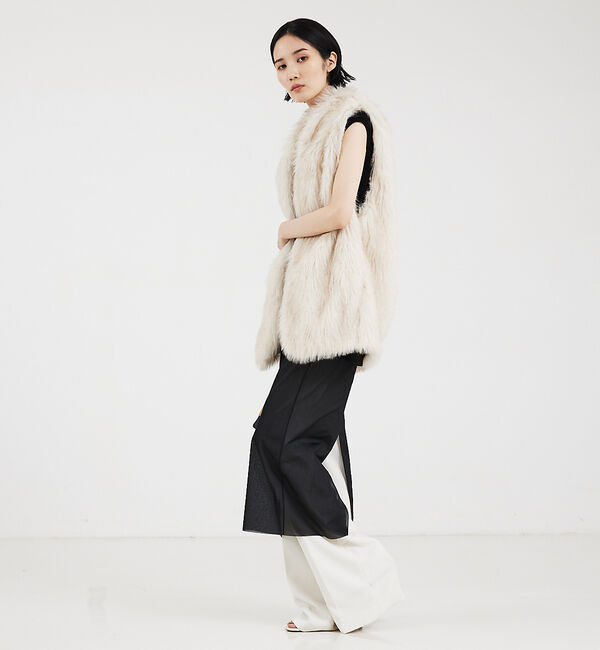 The Store by C' 「【COCUCA】エコファーベスト」|ダウンベスト・ベスト|