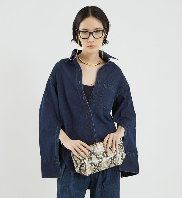 The Store by C' 「【COCUCA】デニムシャツ」|シャツ・ブラウス|インディゴ