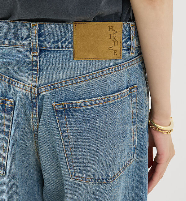 The Store by C' 「【HAIKURE】BETHANY ASIAN FIT／ワイドデニムパンツ」|デニム|