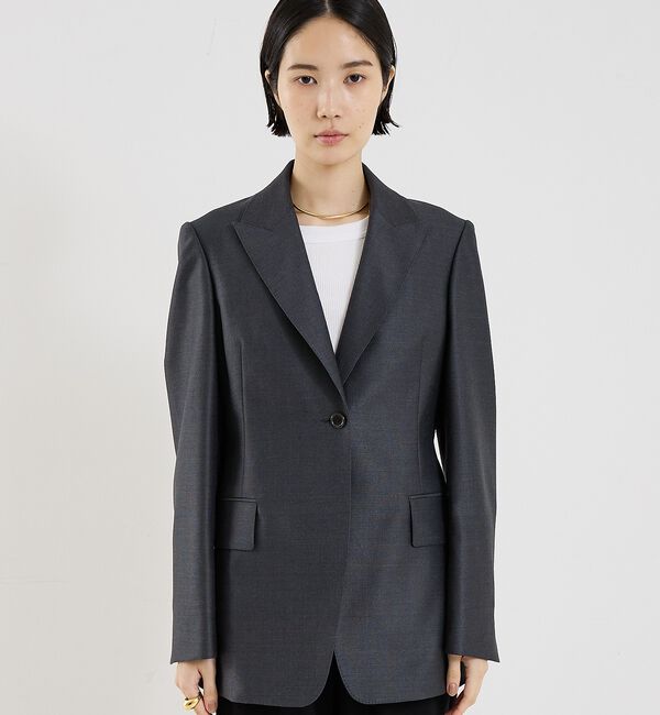 The Store by C' 「【COCUCA】ピークドマスキュリンジャケット」|テーラードジャケット|