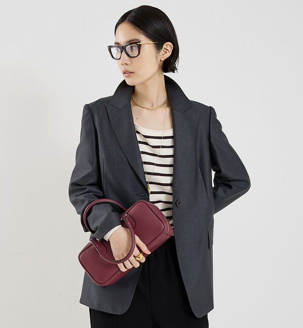 The Store by C' 「【LORISTELLA】FLAVIA／スクエアボストンバッグ」|ボストンバッグ|