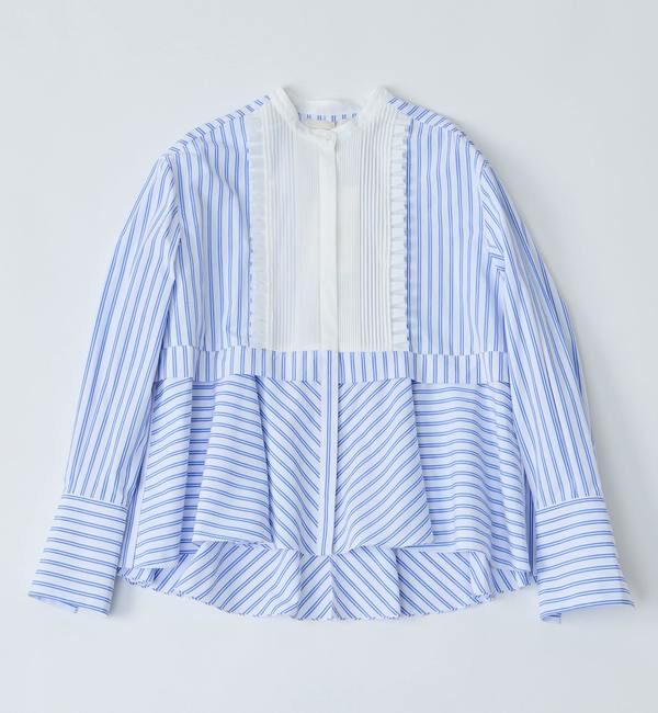 TIARA「《別注》【MARILYN MOON/マリリンムーン】フロントフリルブラウス」|シャツ・ブラウス|