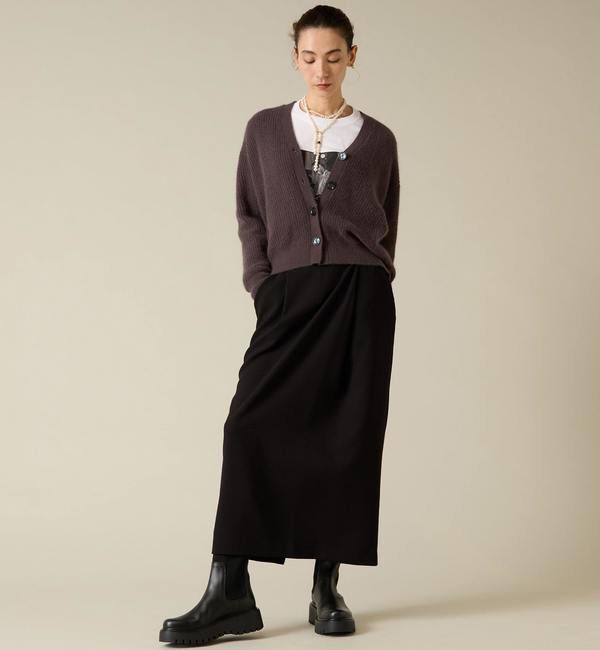 Liesse「フォックスウールカーディガン」|カーディガン|