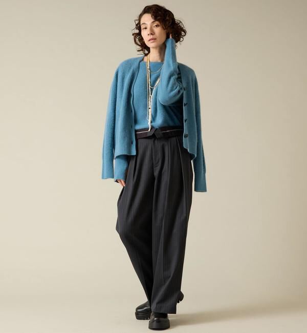 Liesse「フォックスウールカーディガン」|カーディガン|