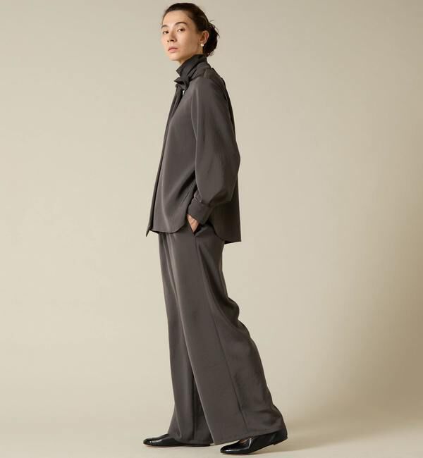 Liesse「ドロストワイドパンツ（セットアップ対応）」|その他|