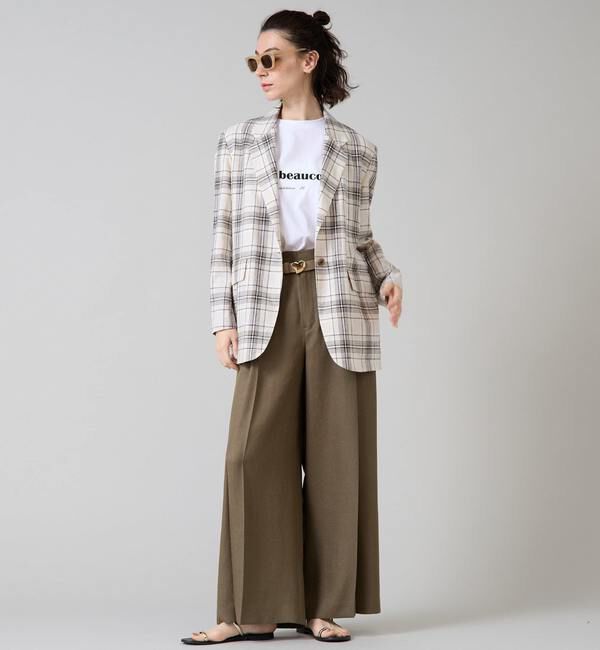 Liesse「リネンテーラードジャケット」|テーラードジャケット|