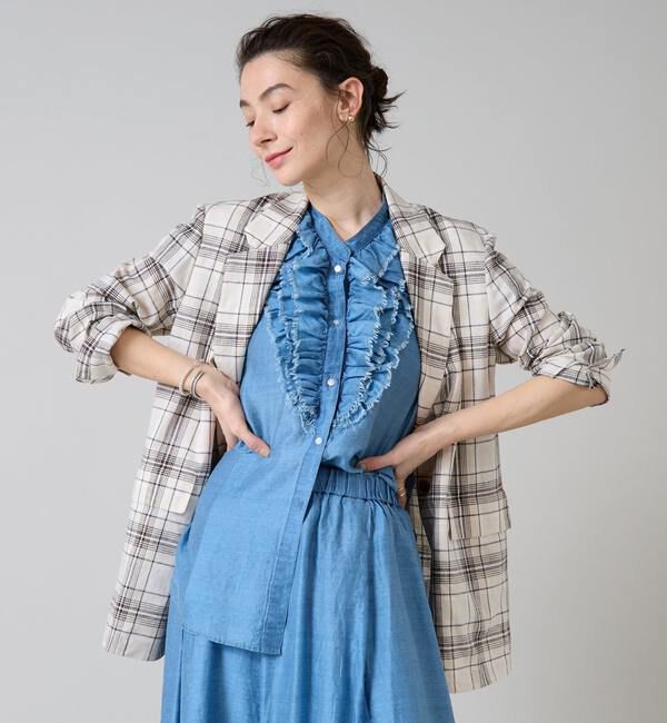 Liesse「リネンテーラードジャケット」|テーラードジャケット|