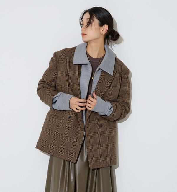 Liesse「ピークドダブルジャケット」|テーラードジャケット|