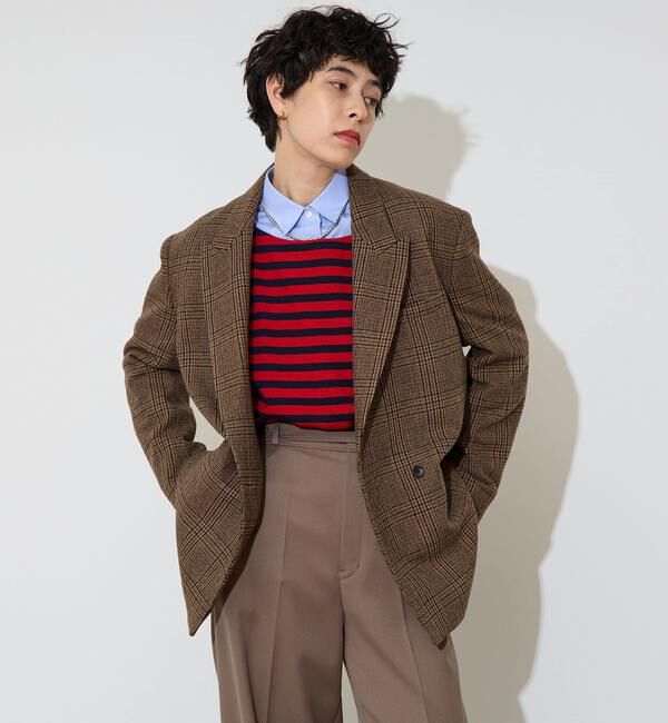 Liesse「ピークドダブルジャケット」|テーラードジャケット|