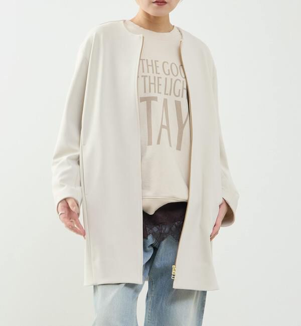 SOFFITTO「ダンボールコクーンブルゾン」|その他|グレイッシュベージュ