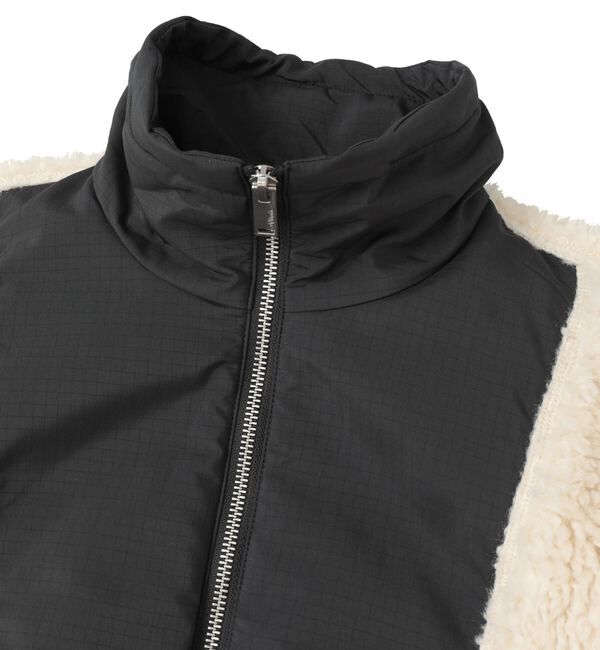 SOFFITTO「【3.1 Phillip Lim/スリーワンフィリップリム】ラッフルヘム シェルパジャケット」|ブルゾン・スタジャン|