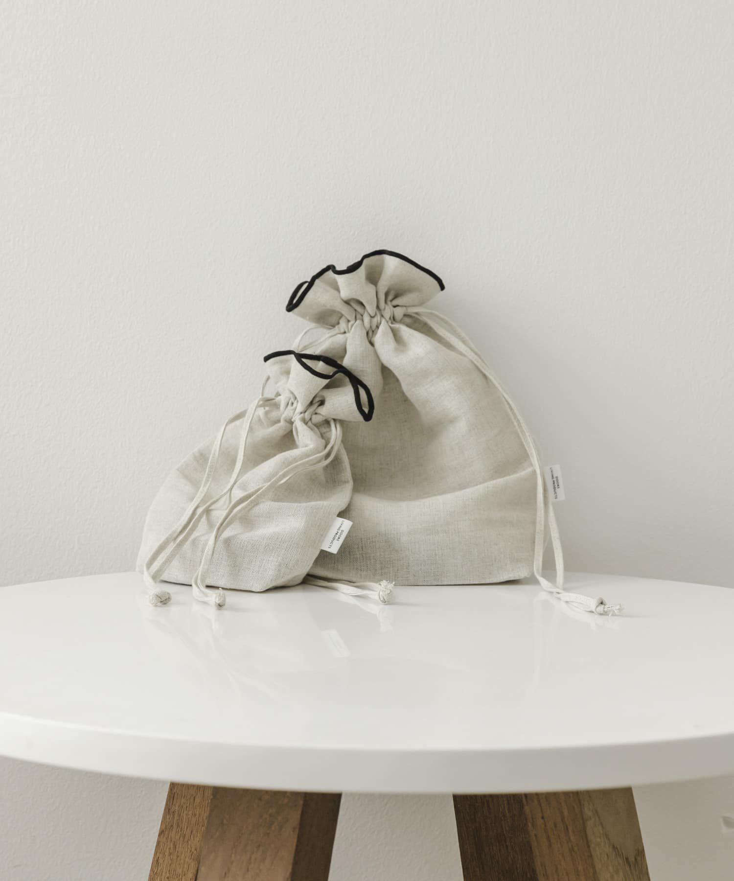 URBAN RESEARCH DOORS「DOORS LIVING PRODUCTS　コットンリネンライン巾着M」|その他|