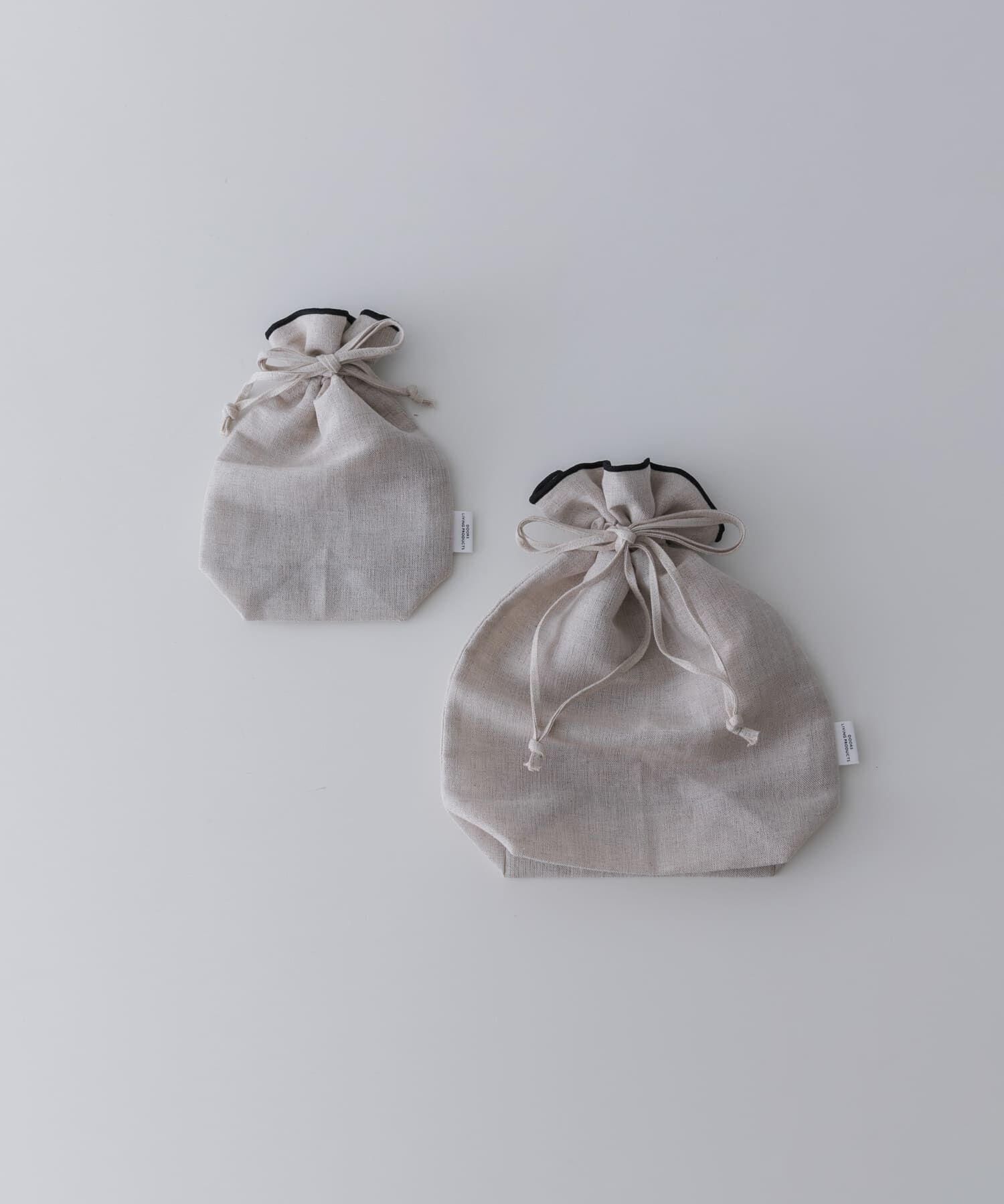 URBAN RESEARCH DOORS「DOORS LIVING PRODUCTS　コットンリネンライン巾着M」|その他|