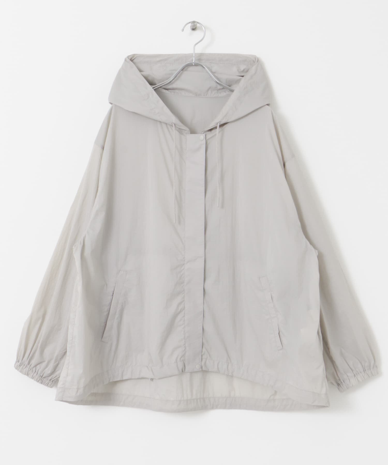 URBAN RESEARCH DOORS「『UR TECH』ポケッタブル撥水フレアパーカー」|アウトドア|