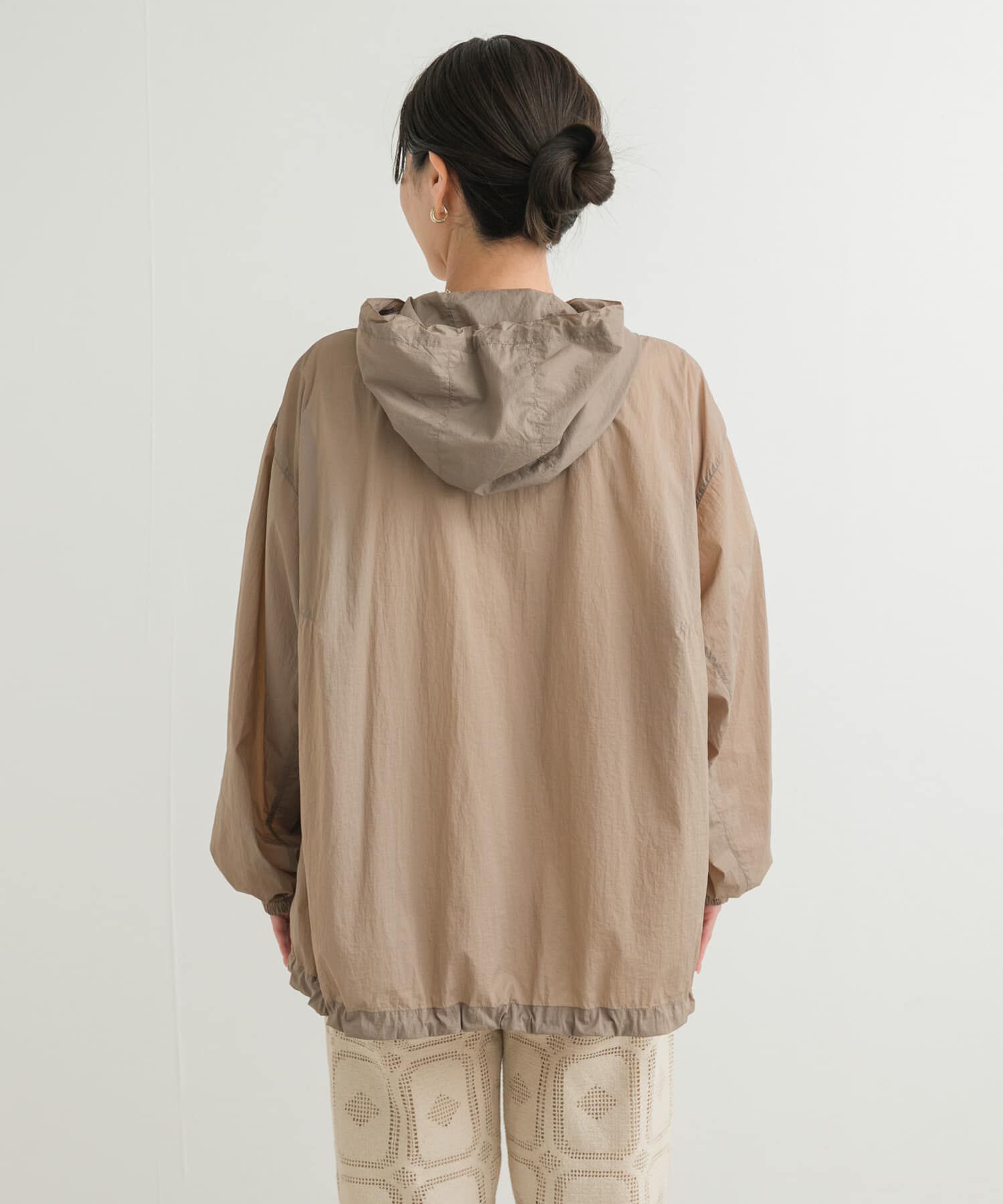 URBAN RESEARCH DOORS「『UR TECH』ポケッタブル撥水フレアパーカー」|アウトドア|