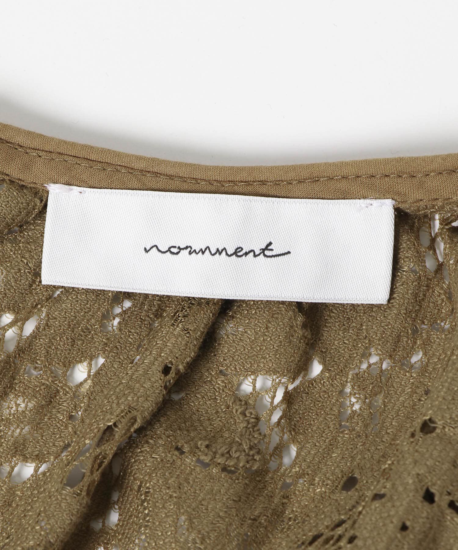 URBAN RESEARCH ROSSO「normment　BOTANICAL LACE TUNIC」|チュニック|