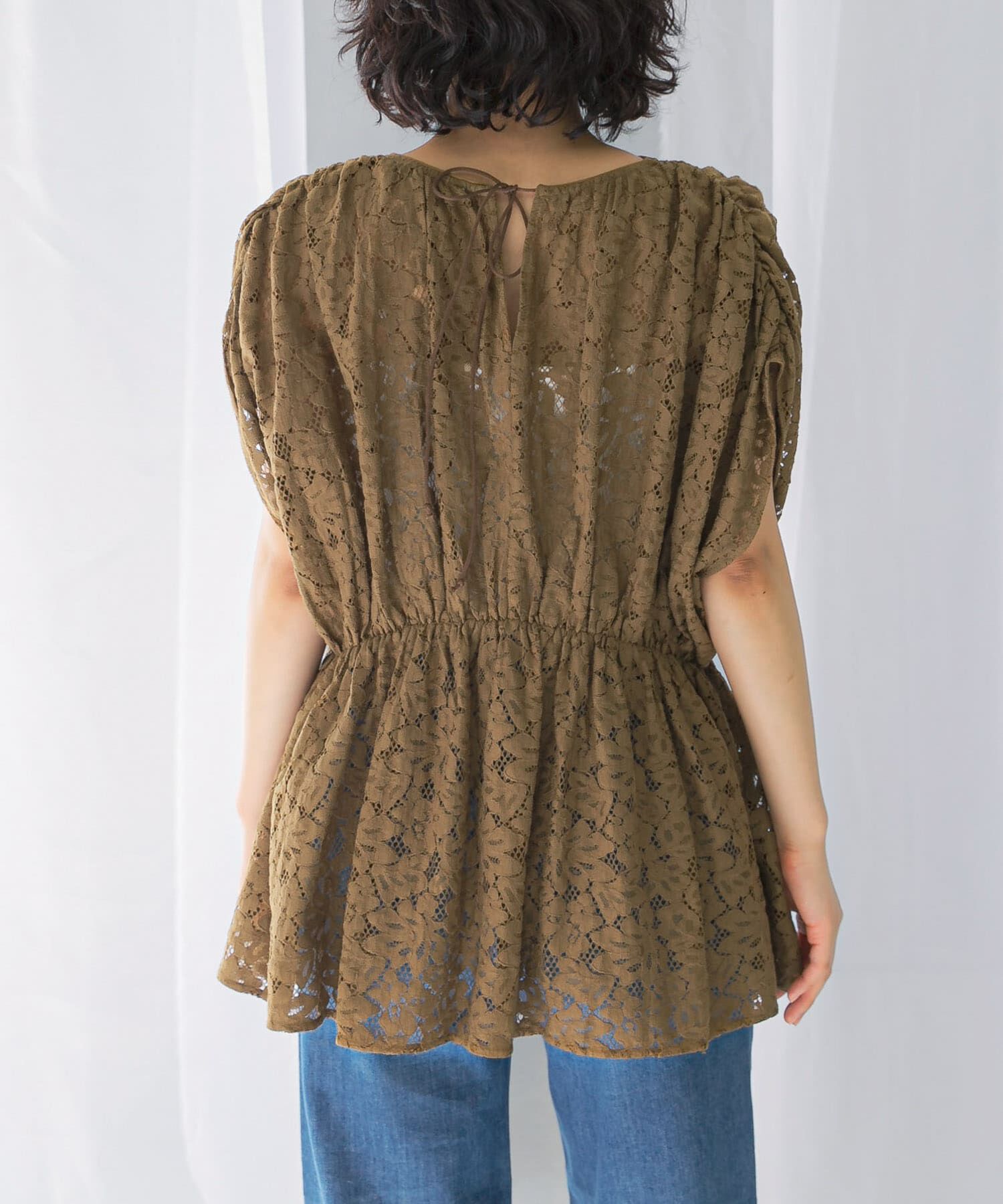 URBAN RESEARCH ROSSO「normment　BOTANICAL LACE TUNIC」|チュニック|