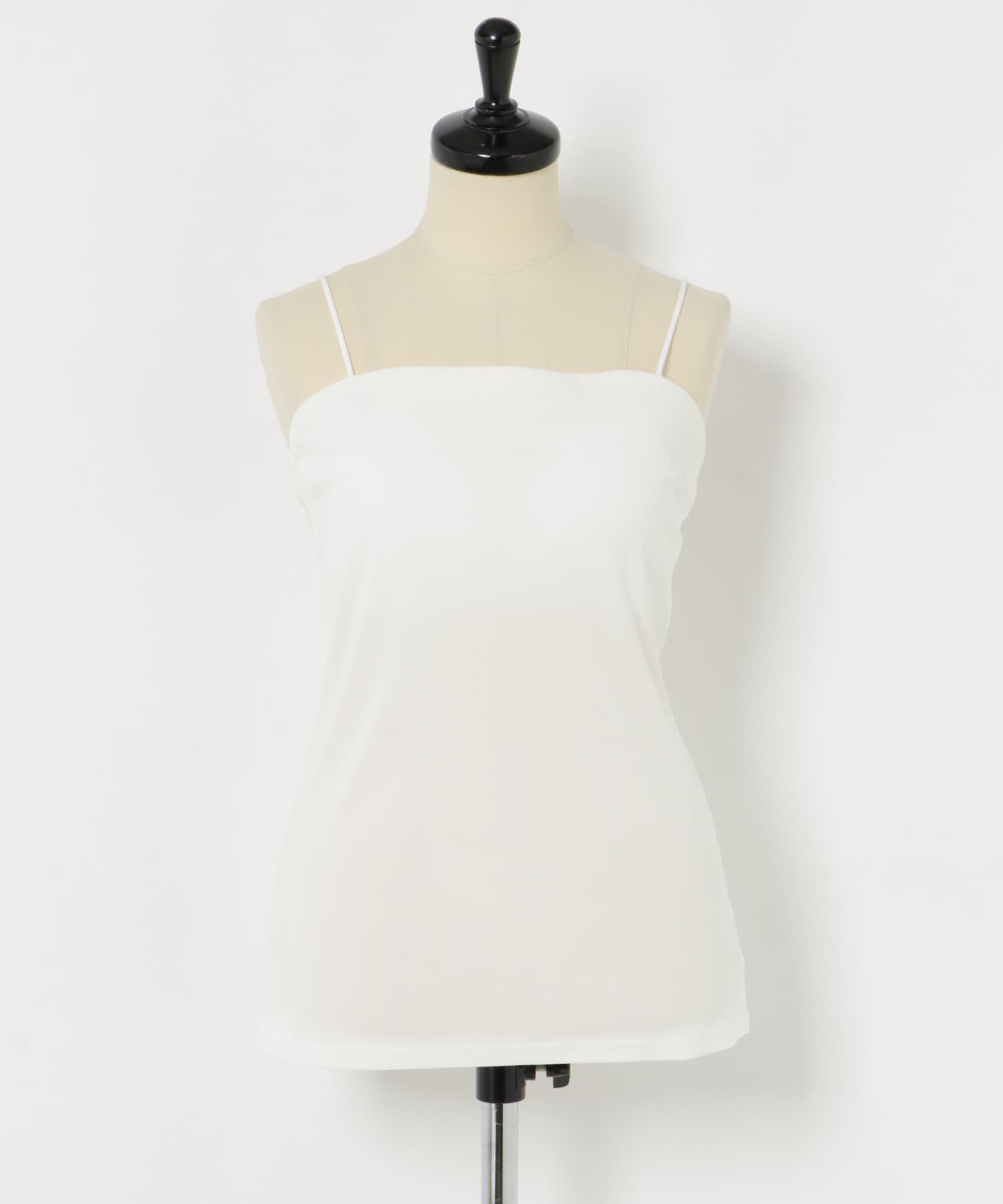 URBAN RESEARCH「アセテートカップ付きキャミソール」|キャミソール|