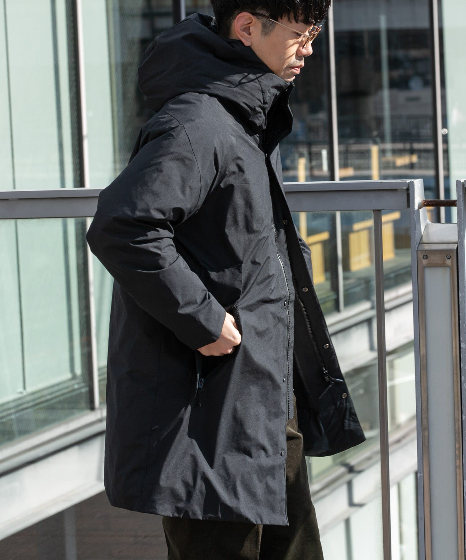 URBAN RESEARCH ROSSO「『別注』+phenix　WINDSTOPPER by GORE-TEX LABS ダウンコート」|ダウン|