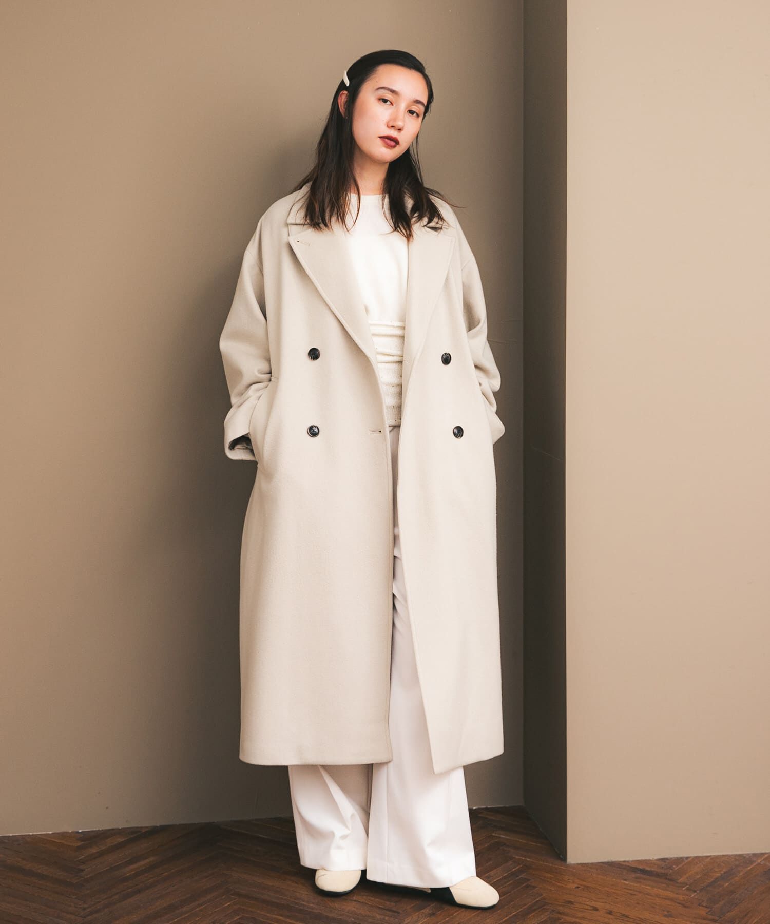 URBAN RESEARCH「『3サイズ展開』 ウールライクツータックワイドパンツ」|その他|