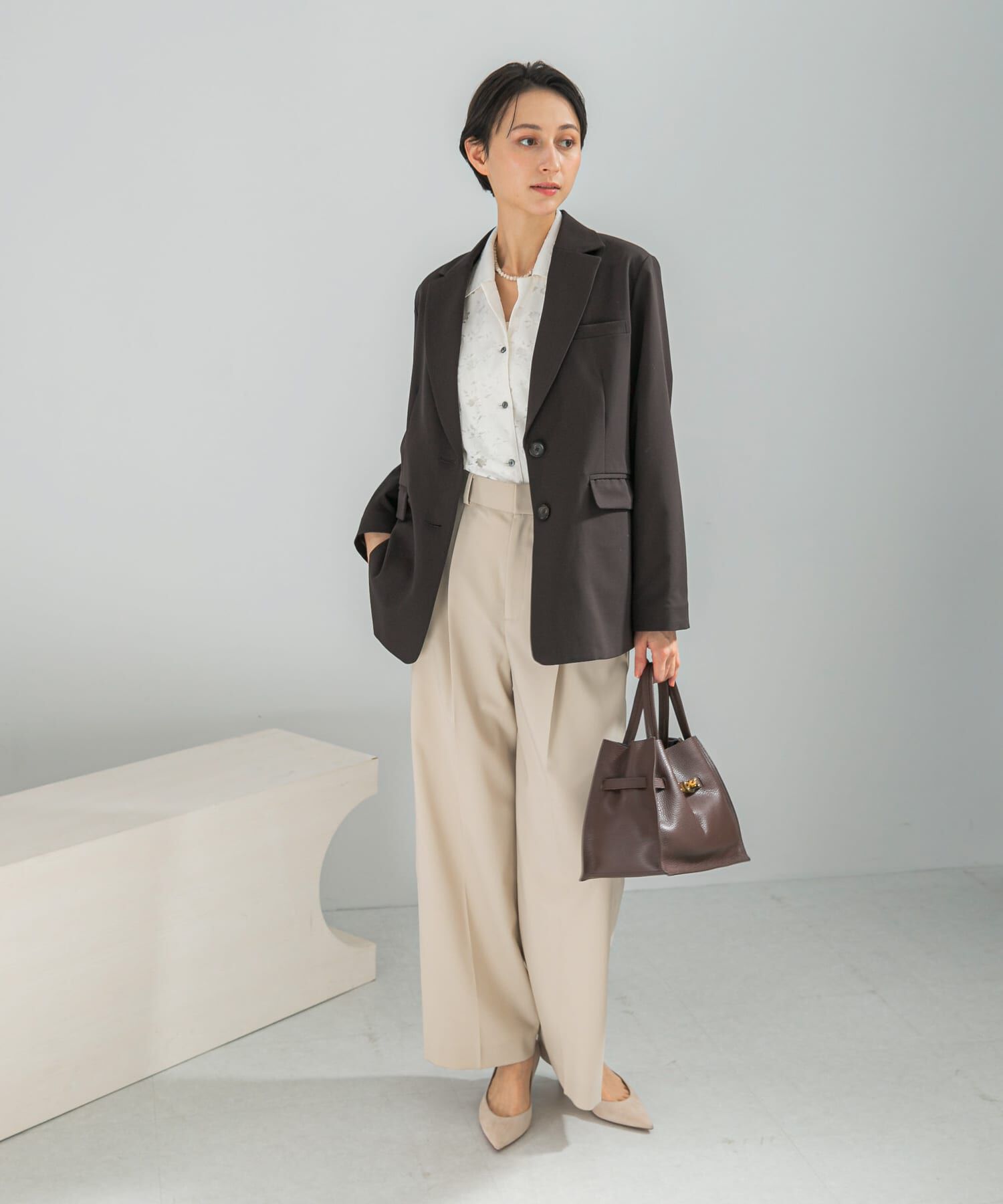 URBAN RESEARCH ROSSO「防シワハイウエストワイドスラックス」|その他|