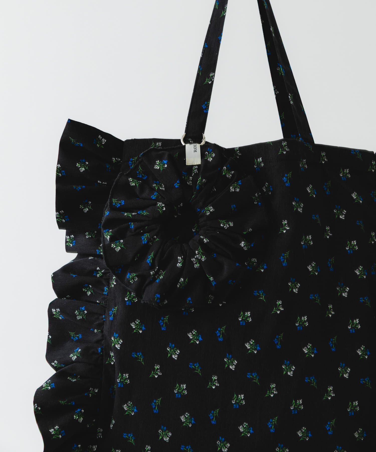 RODE SKO「シュシュセットサイドフリルトート」|トートバッグ|