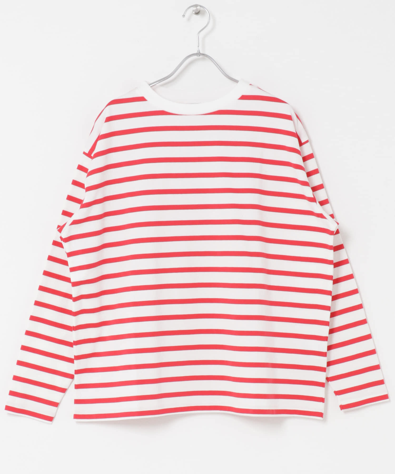 URBAN RESEARCH DOORS「ボーダーワイドプルオーバー」|Tシャツ・カットソー|