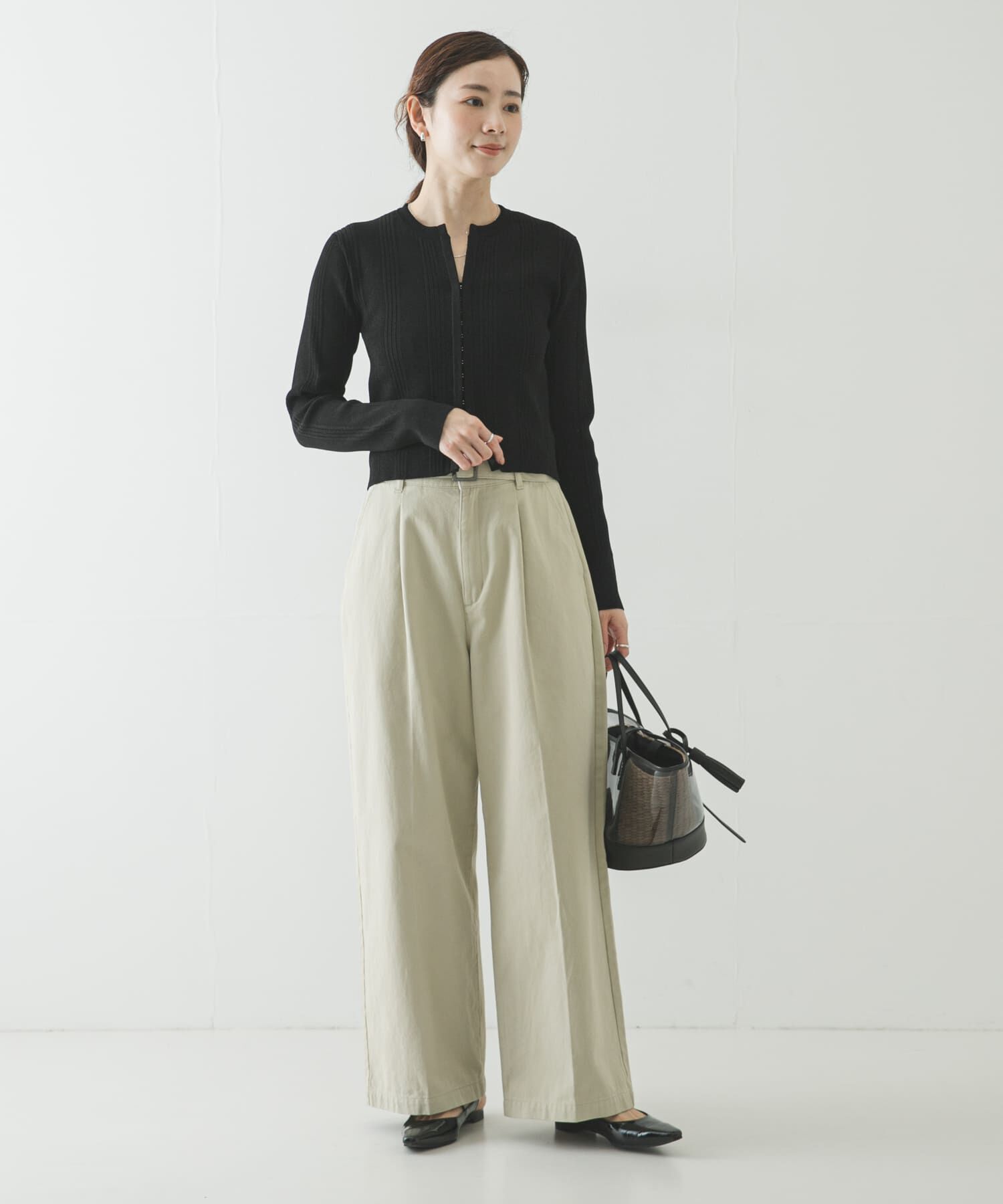 URBAN RESEARCH「ランダムリブニットカーディガン」|カーディガン|