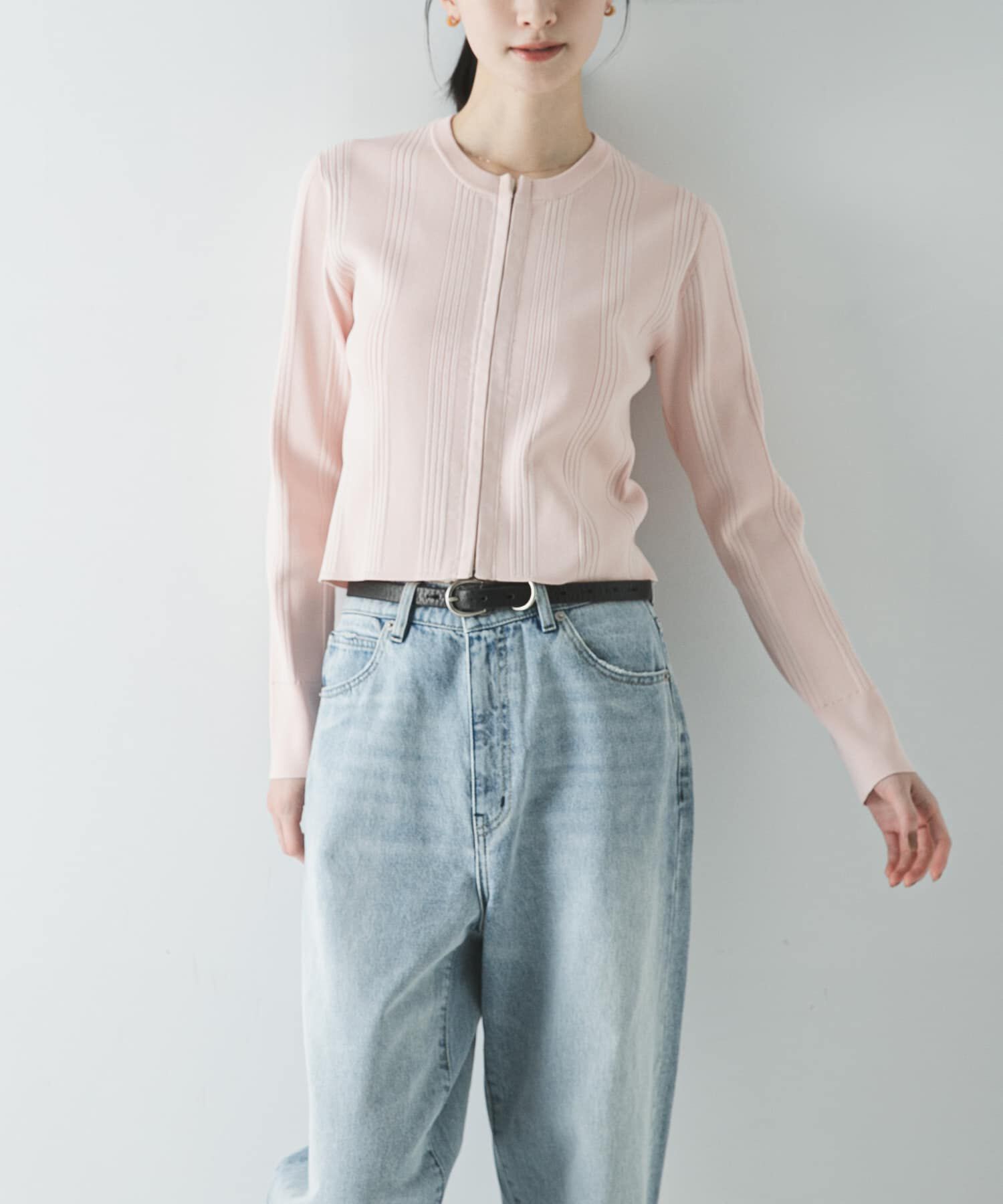 URBAN RESEARCH「ランダムリブニットカーディガン」|カーディガン|