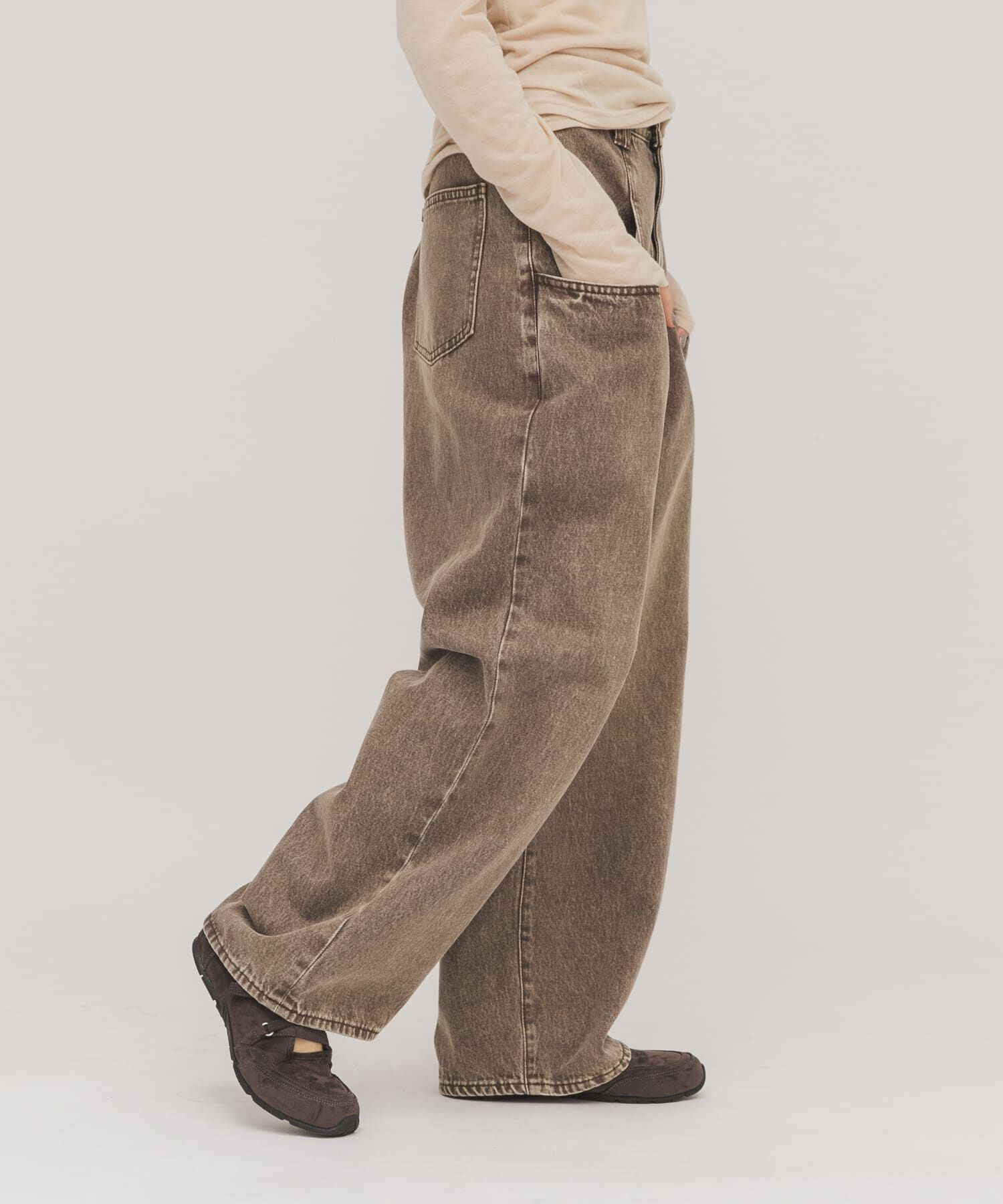  「『3サイズ展開』BIGポケットデザインデニム」|デニム|