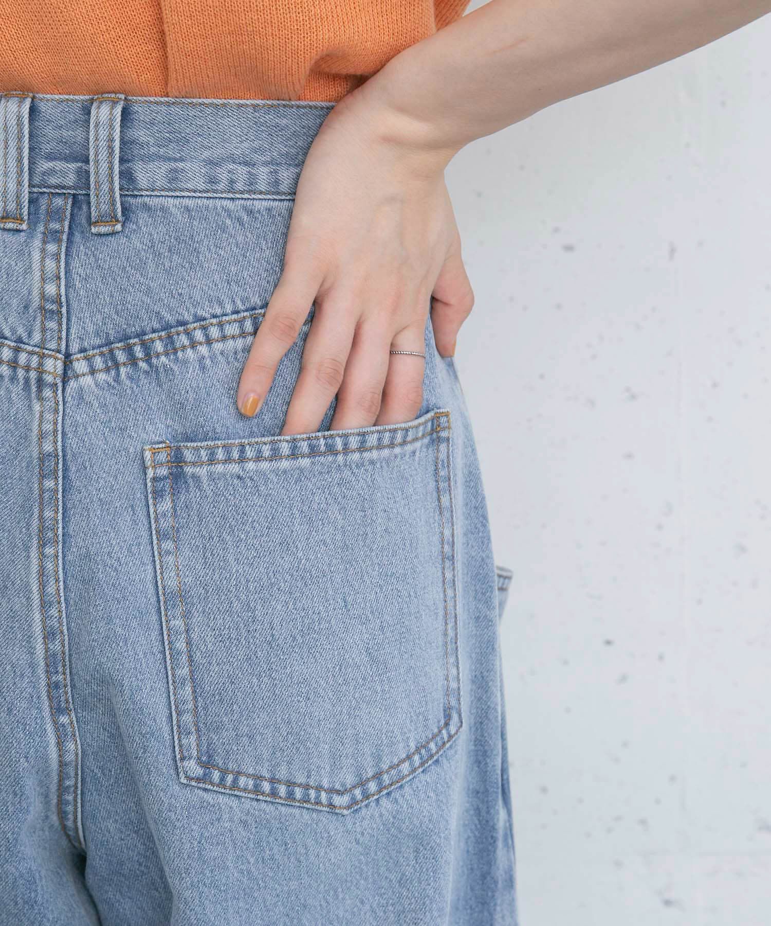  「『3サイズ展開』BIGポケットデザインデニム」|デニム|