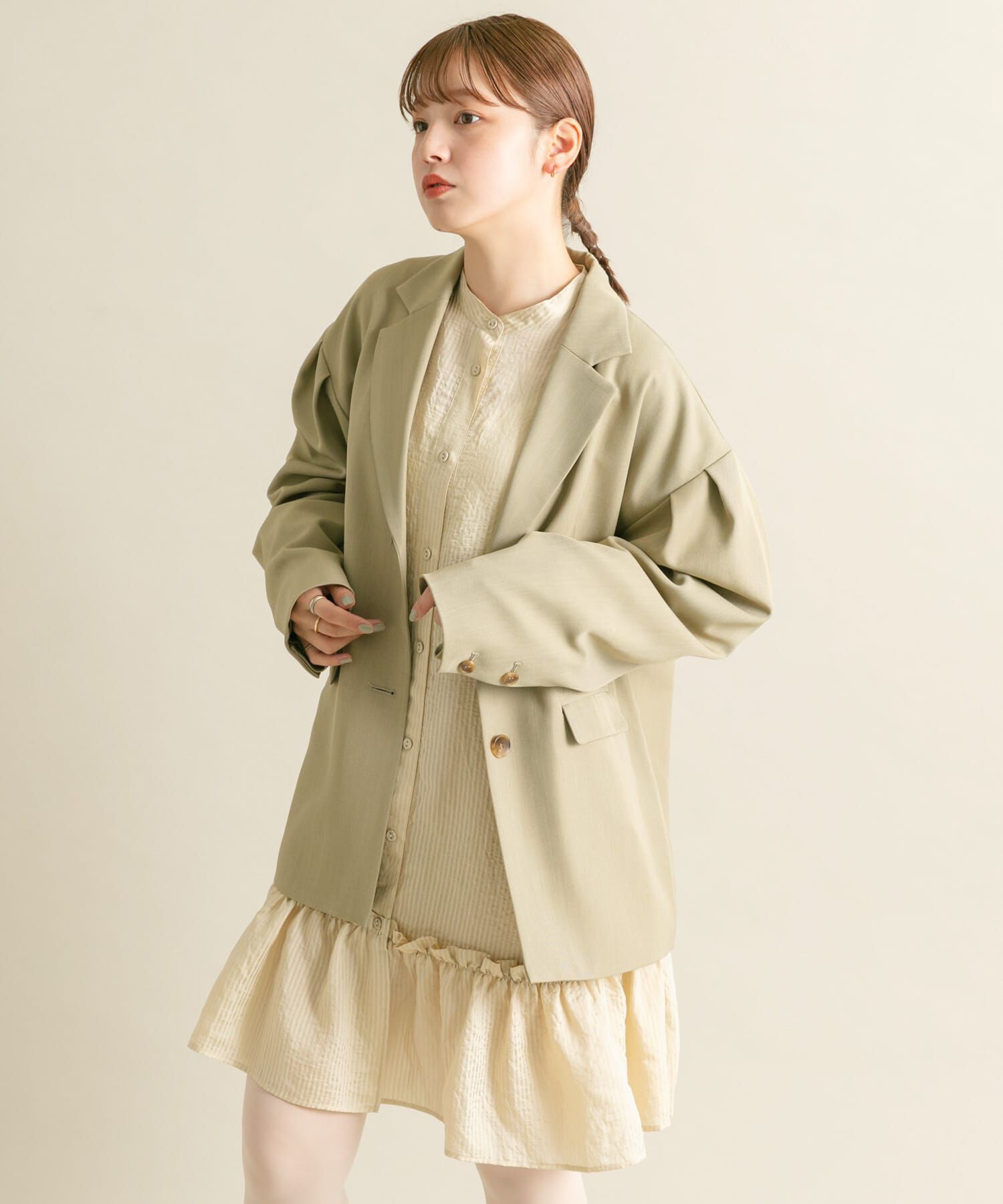  「ショルダータックBIGジャケット」|その他|