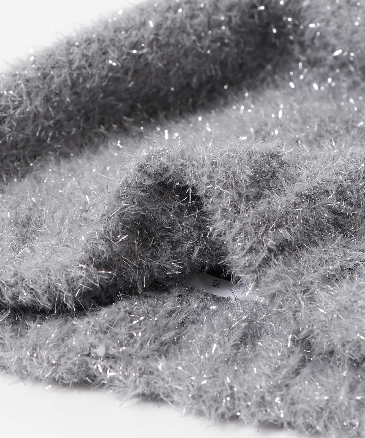  「ラメニットビーニー」|ニット帽|