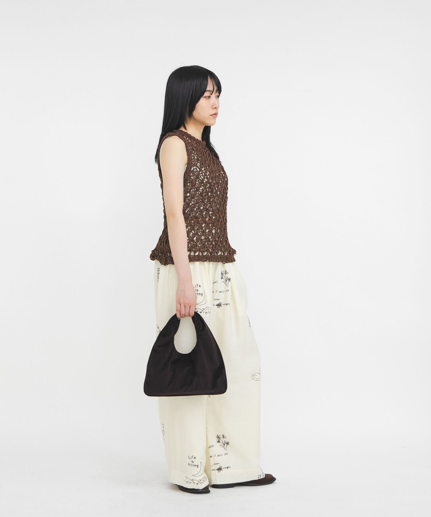  「トライアングルミニBAG」|ハンドバッグ|