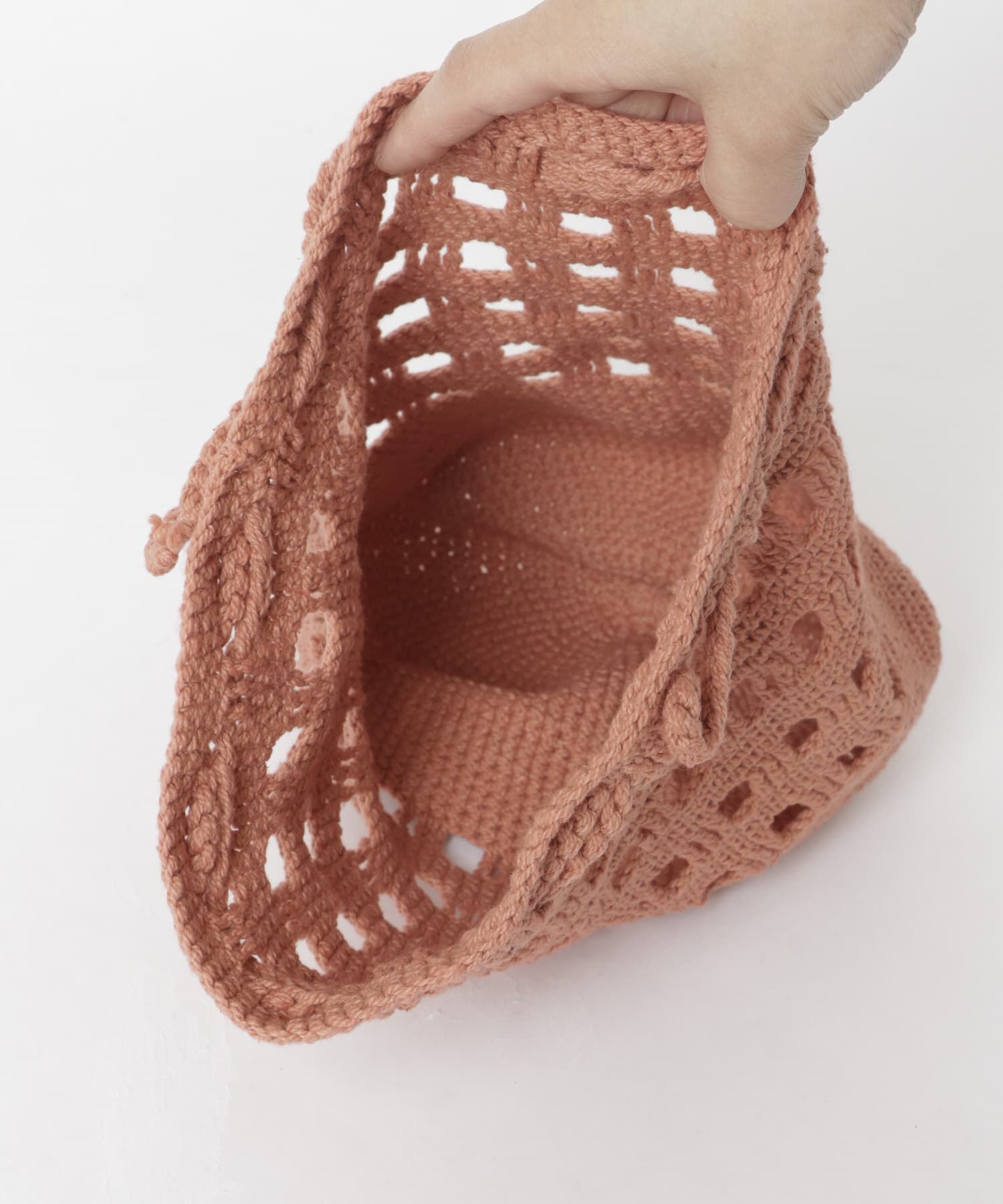 SENSE OF PLACE by URBAN RESEARCH「ハンドニット巾着バッグ」|ハンドバッグ|