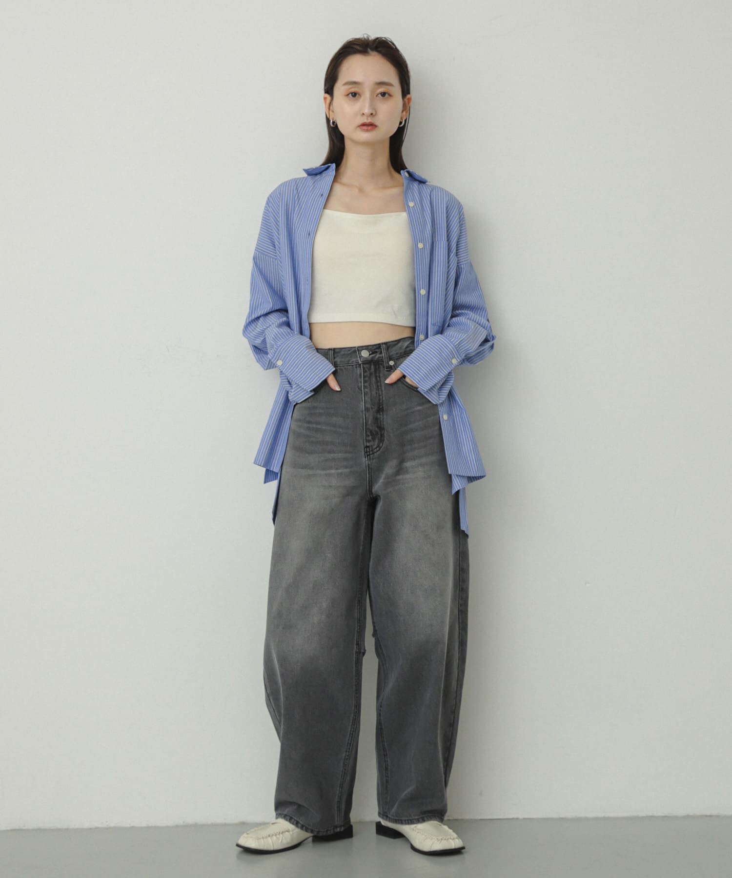 SENSE OF PLACE by URBAN RESEARCH「ギャザースクエアローファー」|ローファー|