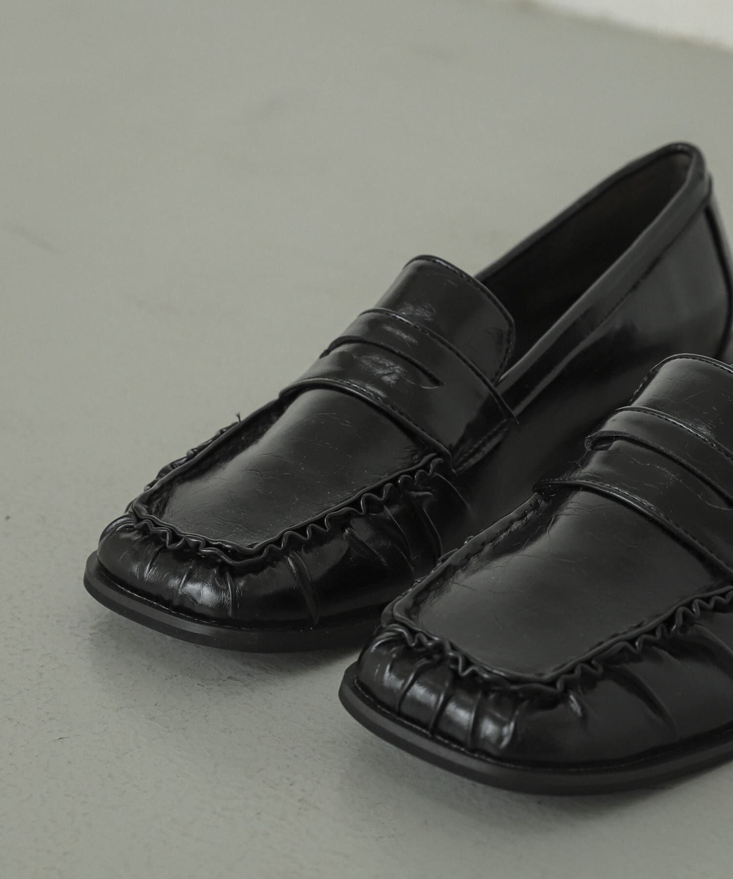 SENSE OF PLACE by URBAN RESEARCH「ギャザースクエアローファー」|ローファー|