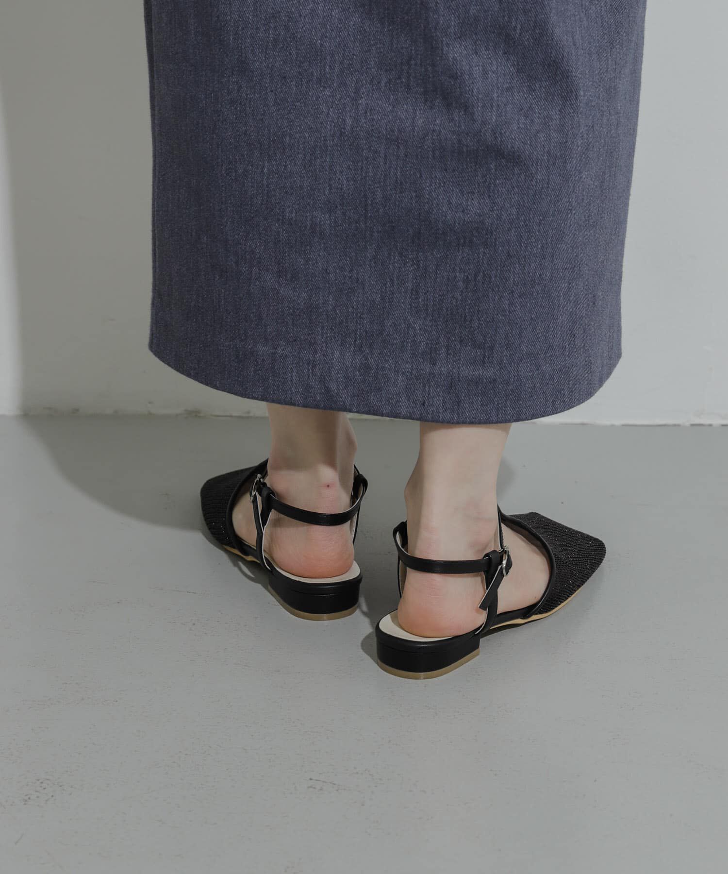 SENSE OF PLACE by URBAN RESEARCH「Tストラップメッシュサンダル」|サンダル|