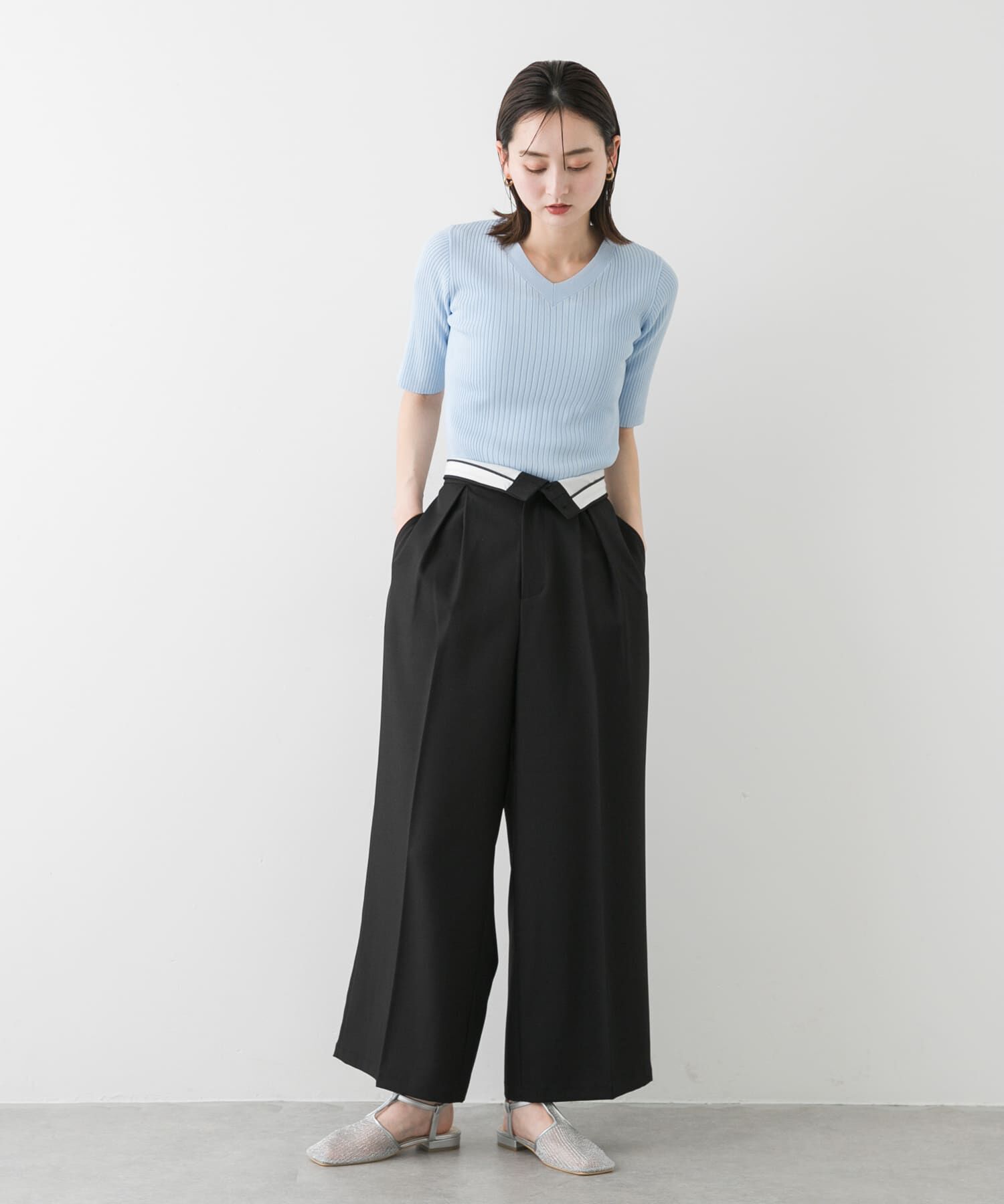 SENSE OF PLACE by URBAN RESEARCH「Tストラップメッシュサンダル」|サンダル|