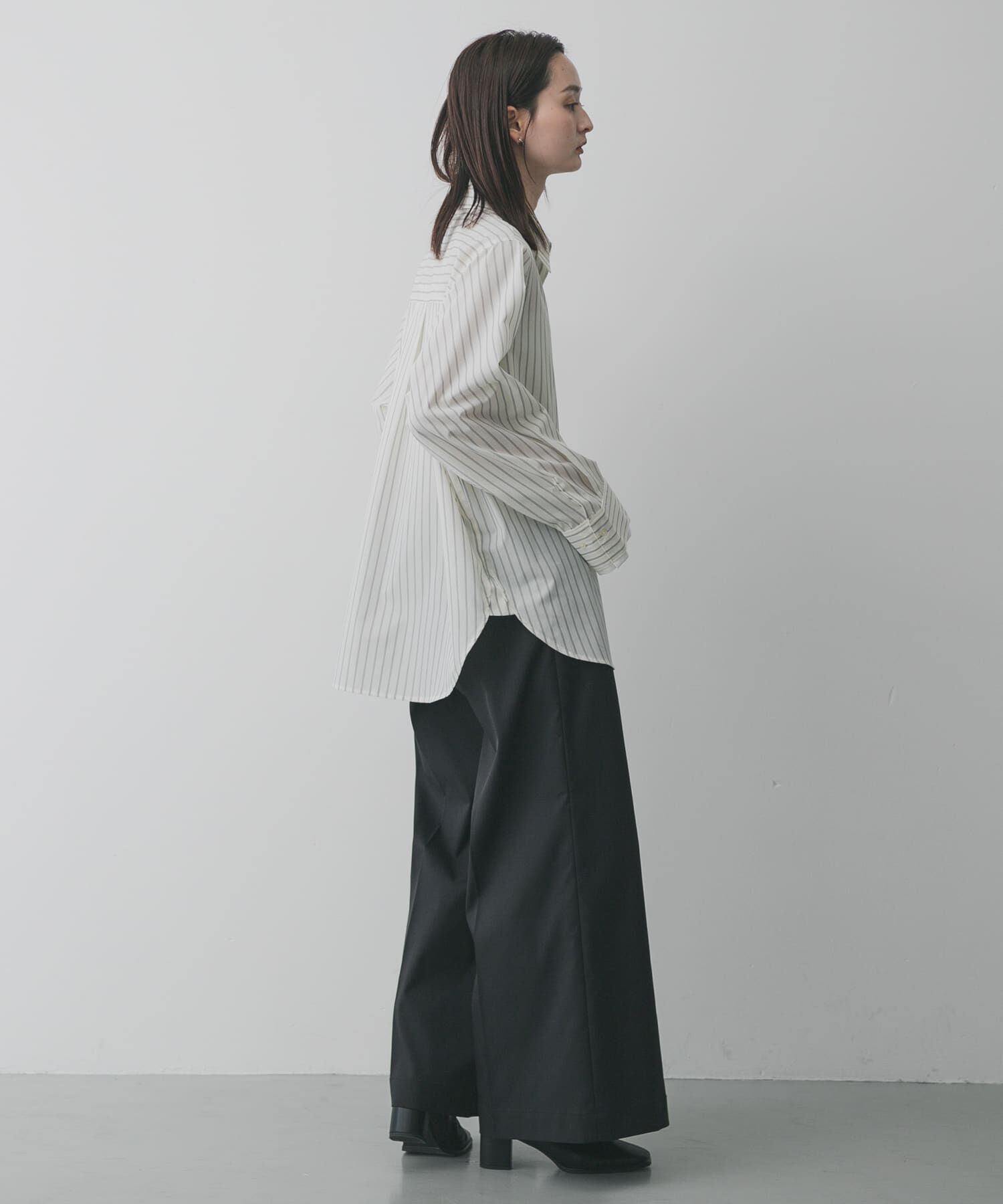 SENSE OF PLACE by URBAN RESEARCH「『イージーケア』レイヤードカフスルーズシャツ」|シャツ・ブラウス|