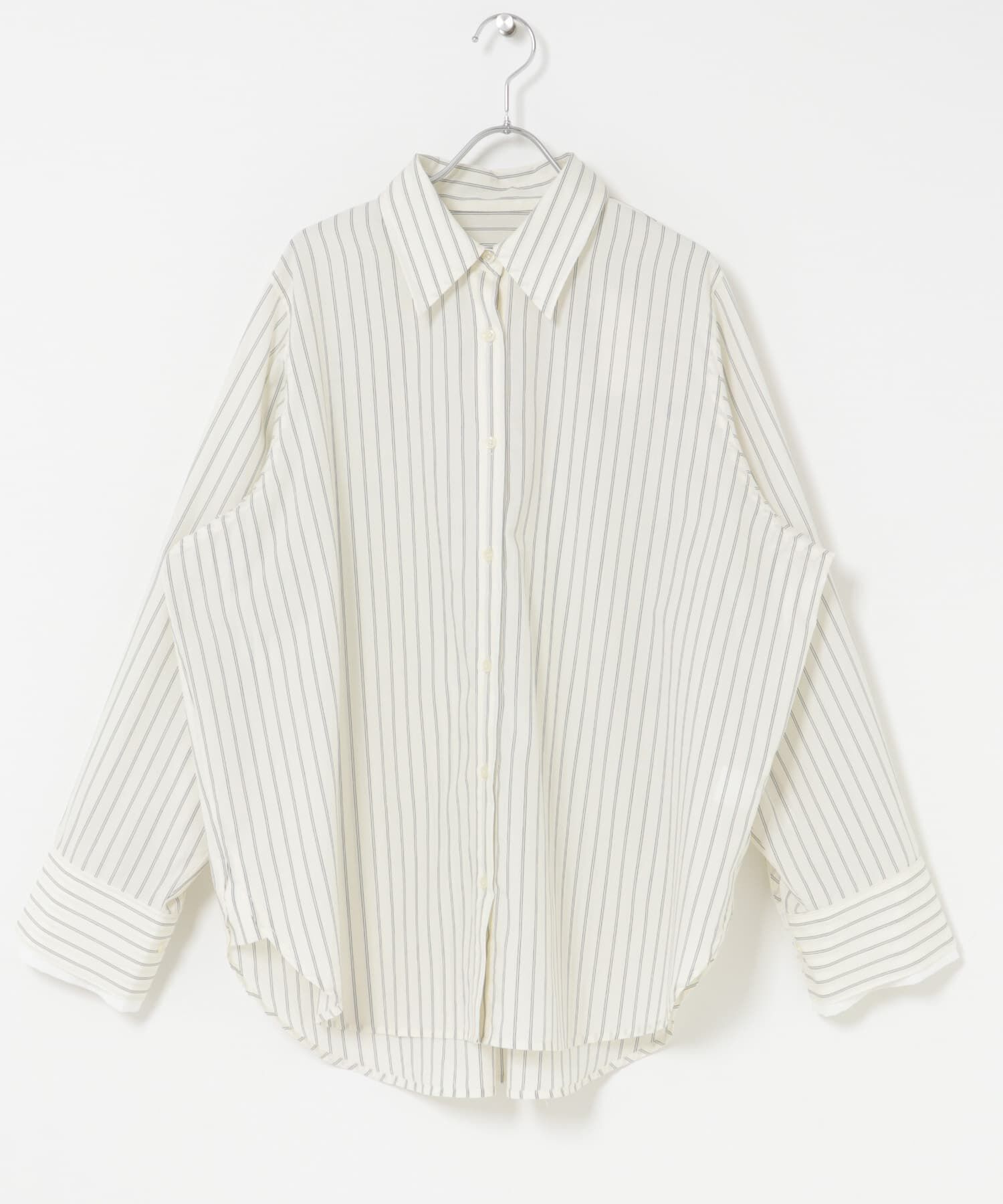 SENSE OF PLACE by URBAN RESEARCH「『イージーケア』レイヤードカフスルーズシャツ」|シャツ・ブラウス|