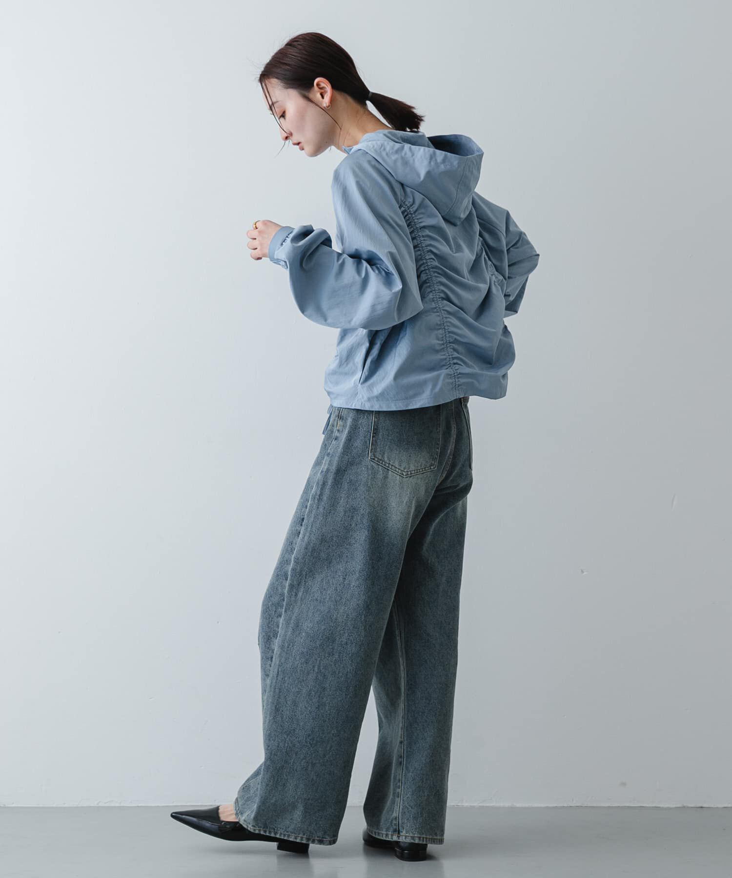 SENSE OF PLACE by URBAN RESEARCH「シャーリングライトブルゾン」|ブルゾン・スタジャン|