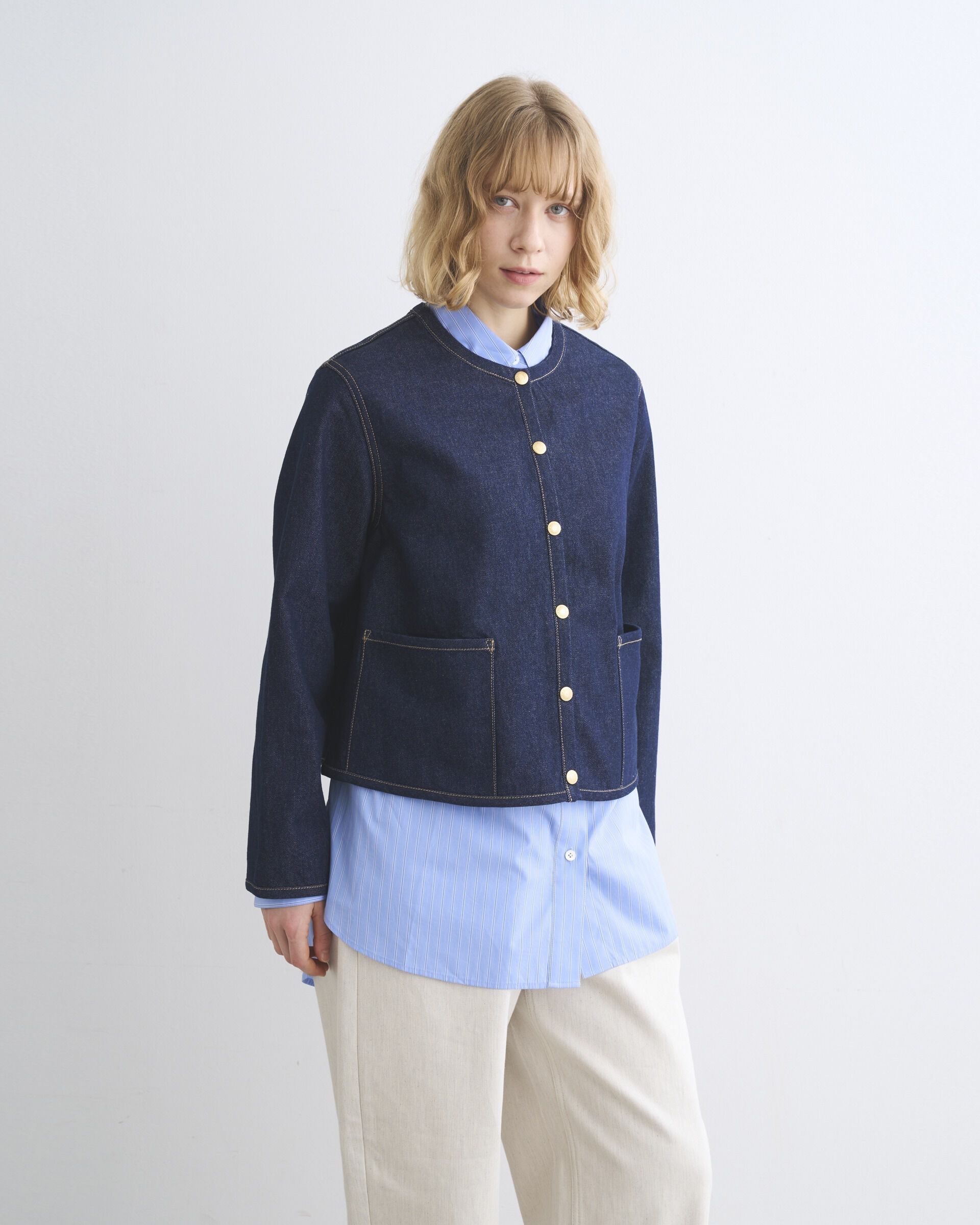 Traditional Weatherwear「ARKLEY A-LINE DENIM」|その他|