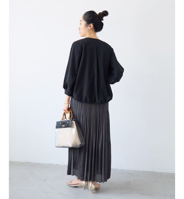  「カラミタンブラータックスリーブブルゾン」|ブルゾン・スタジャン|